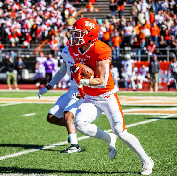 Bearkat Receiver Competes at Highest Level